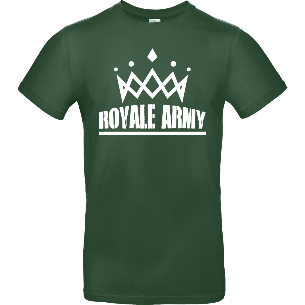 Krench Royale Krench - Royale Army T-Shirt B&C EXACT 190 - Flaschengrün