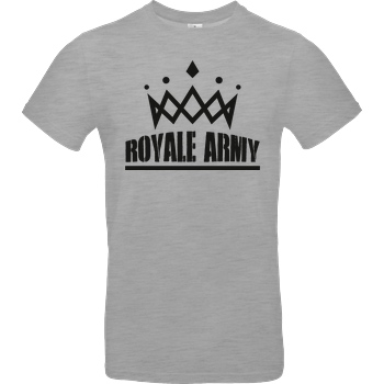 Krench Royale Krench - Royale Army T-Shirt B&C EXACT 190 - heather grey