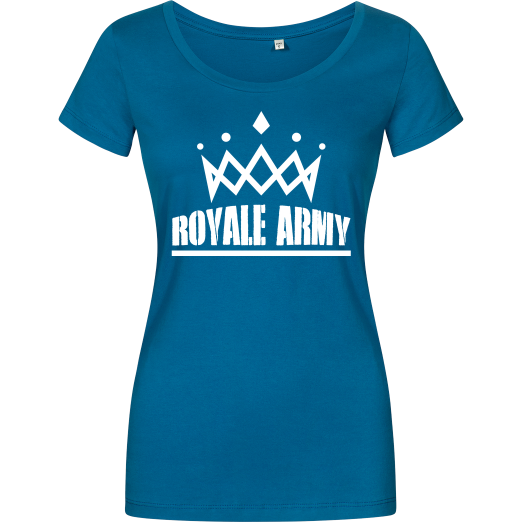 Krench Royale Krench - Royale Army T-Shirt Damenshirt petrol