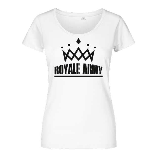 Krench Royale - Krench - Royale Army - T-Shirt - Damenshirt weiss