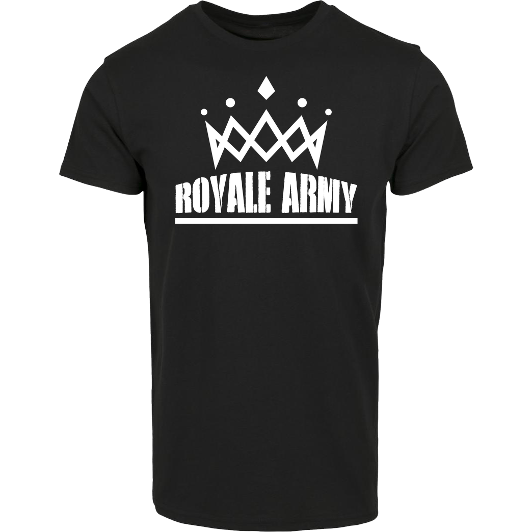 Krench Royale Krench - Royale Army T-Shirt Hausmarke T-Shirt  - Schwarz