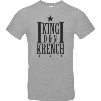 Krench Royale Krencho - Don Krench T-Shirt B&C EXACT 190 - heather grey