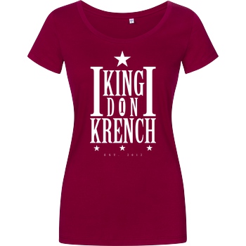 Krench Royale Krencho - Don Krench T-Shirt Damenshirt berry