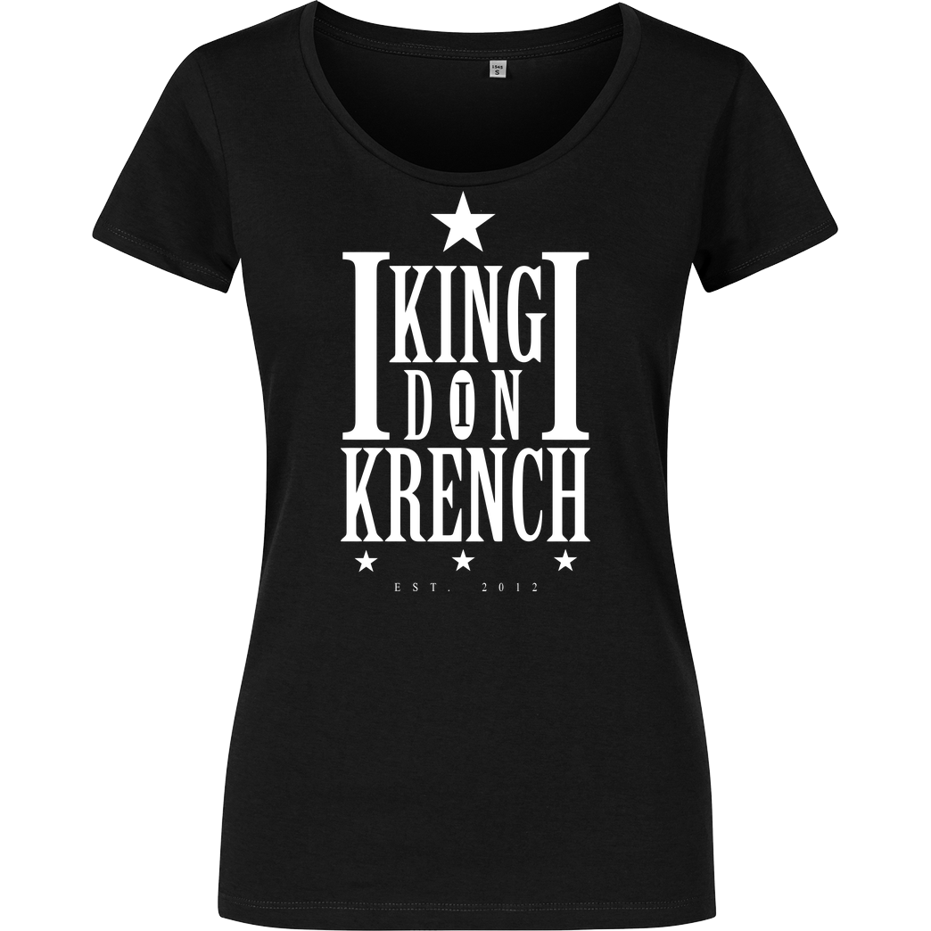 Krench Royale Krencho - Don Krench T-Shirt Damenshirt schwarz