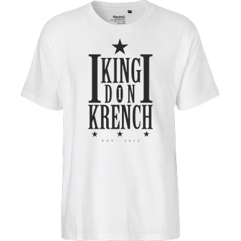 Krench Royale Krencho - Don Krench T-Shirt Fairtrade T-Shirt - weiß