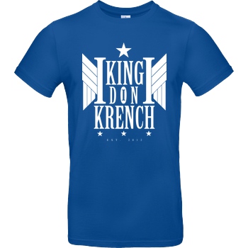 Krench Royale Krencho - Don Krench Wings T-Shirt B&C EXACT 190 - Royal