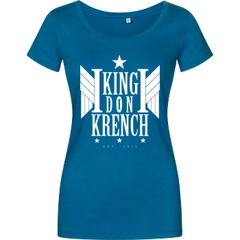Krench Royale Krencho - Don Krench Wings T-Shirt Damenshirt petrol