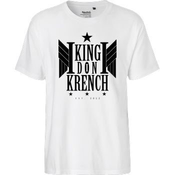 Krench Royale Krencho - Don Krench Wings T-Shirt Fairtrade T-Shirt - weiß