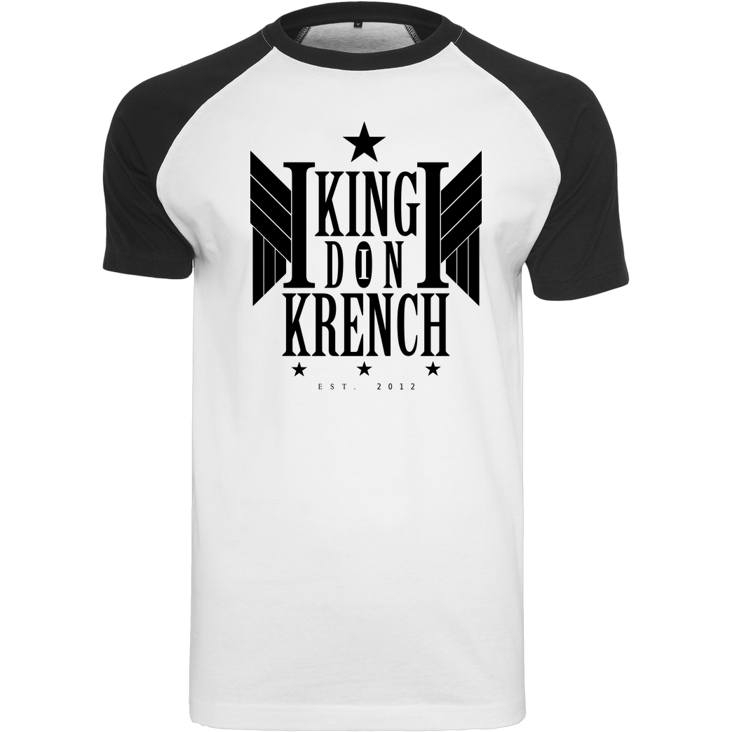 Krench Royale Krencho - Don Krench Wings T-Shirt Raglan-Shirt weiß