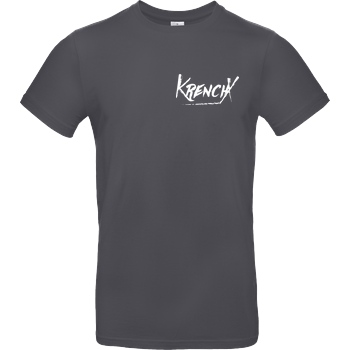Krench Royale Krencho - KrenchX T-Shirt B&C EXACT 190 - Dark Grey