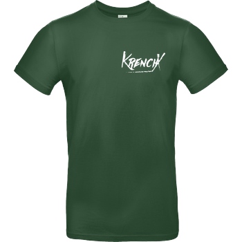Krench Royale Krencho - KrenchX T-Shirt B&C EXACT 190 - Flaschengrün