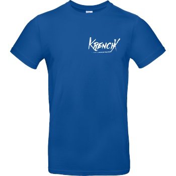 Krench Royale Krencho - KrenchX T-Shirt B&C EXACT 190 - Royal