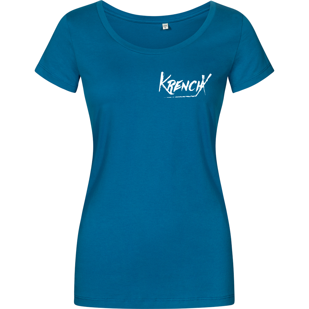 Krench Royale Krencho - KrenchX T-Shirt Damenshirt petrol