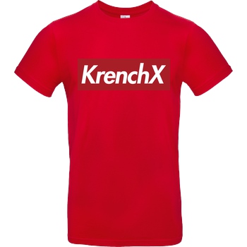 Krench Royale Krencho - KrenchX new T-Shirt B&C EXACT 190 - Rot