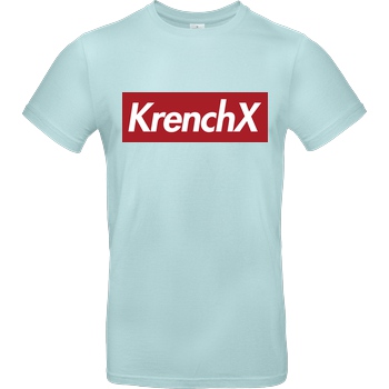 Krench Royale Krencho - KrenchX new T-Shirt B&C EXACT 190 - Mint