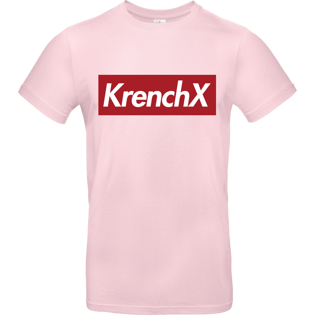 Krench Royale Krencho - KrenchX new T-Shirt B&C EXACT 190 - Rosa