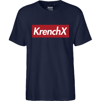 Krencho - KrenchX new Fairtrade T-Shirt - navy