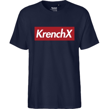 Krench Royale Krencho - KrenchX new T-Shirt Fairtrade T-Shirt - navy