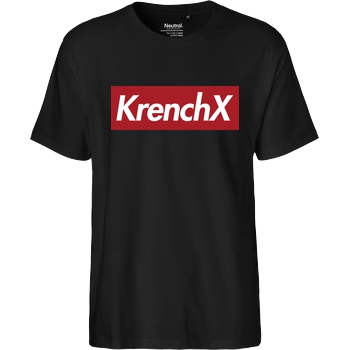 Krench Royale Krencho - KrenchX new T-Shirt Fairtrade T-Shirt - schwarz