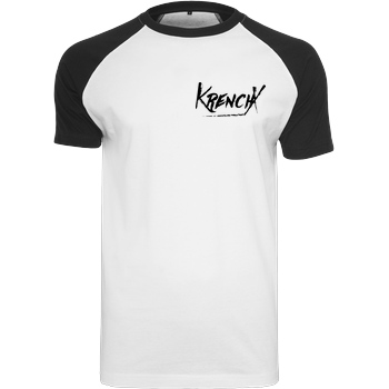 Krench Royale Krencho - KrenchX T-Shirt Raglan-Shirt weiß