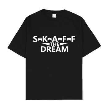 Krencho - Skaff Oversize T-Shirt - Schwarz