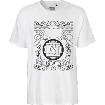 KsTBeats KsTBeats - Oldschool T-Shirt Fairtrade T-Shirt - weiß