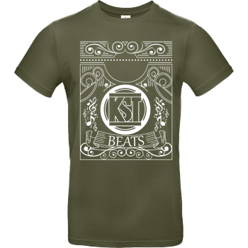KsTBeats KsTBeats - Oldschool T-Shirt B&C EXACT 190 - Khaki