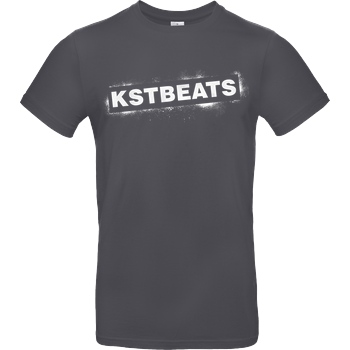 KsTBeats KsTBeats - Splatter T-Shirt B&C EXACT 190 - Dark Grey