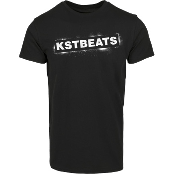 KsTBeats KsTBeats - Splatter T-Shirt Hausmarke T-Shirt  - Schwarz