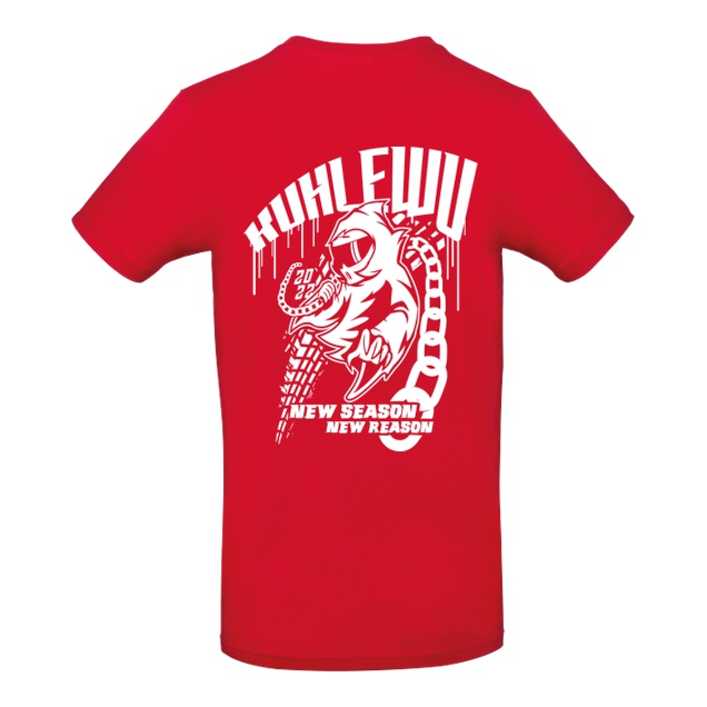 Kuhlewu - Kuhlewu - New Season White Edition - T-Shirt - B&C EXACT 190 - Rot