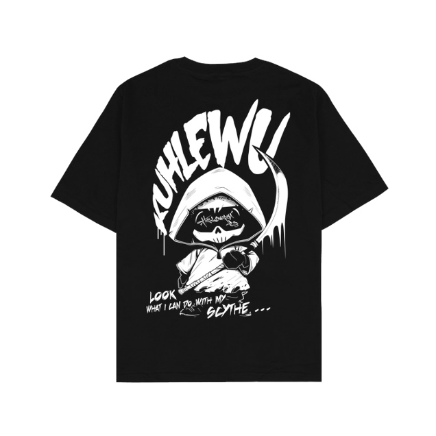 Kuhlewu - Kuhlewu - Reaper (Halloween 2023) - T-Shirt - Oversize T-Shirt - Schwarz