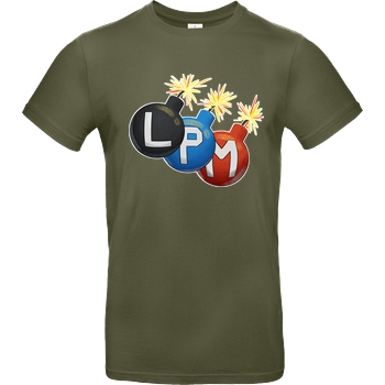 LETSPLAYmarkus LetsPlayMarkus - LPM Bomben T-Shirt B&C EXACT 190 - Khaki
