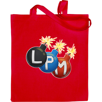 LetsPlayMarkus - LPM Bomben Stoffbeutel rot