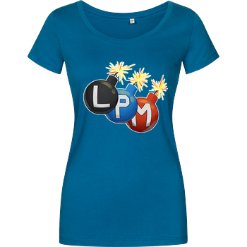 LetsPlayMarkus - LPM Bomben Damenshirt petrol