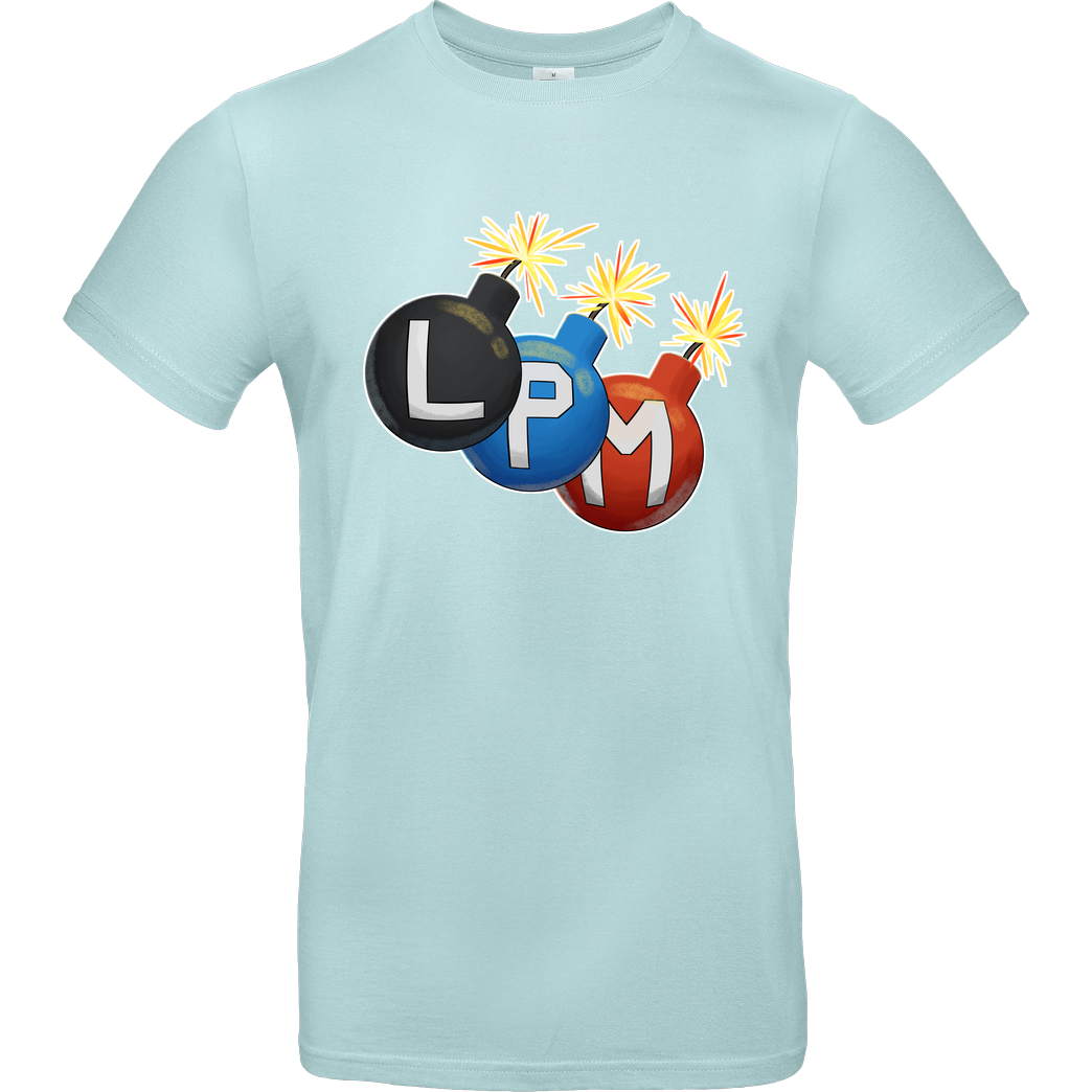 LETSPLAYmarkus LetsPlayMarkus - LPM Bomben T-Shirt B&C EXACT 190 - Mint