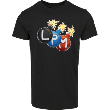 LETSPLAYmarkus LetsPlayMarkus - LPM Bomben T-Shirt Hausmarke T-Shirt  - Schwarz