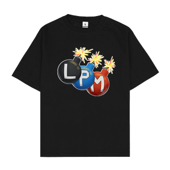LetsPlayMarkus - LPM Bomben Oversize T-Shirt - Schwarz