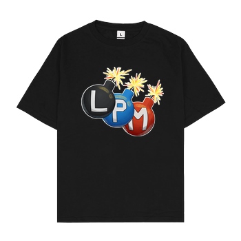 LETSPLAYmarkus LetsPlayMarkus - LPM Bomben T-Shirt Oversize T-Shirt - Schwarz