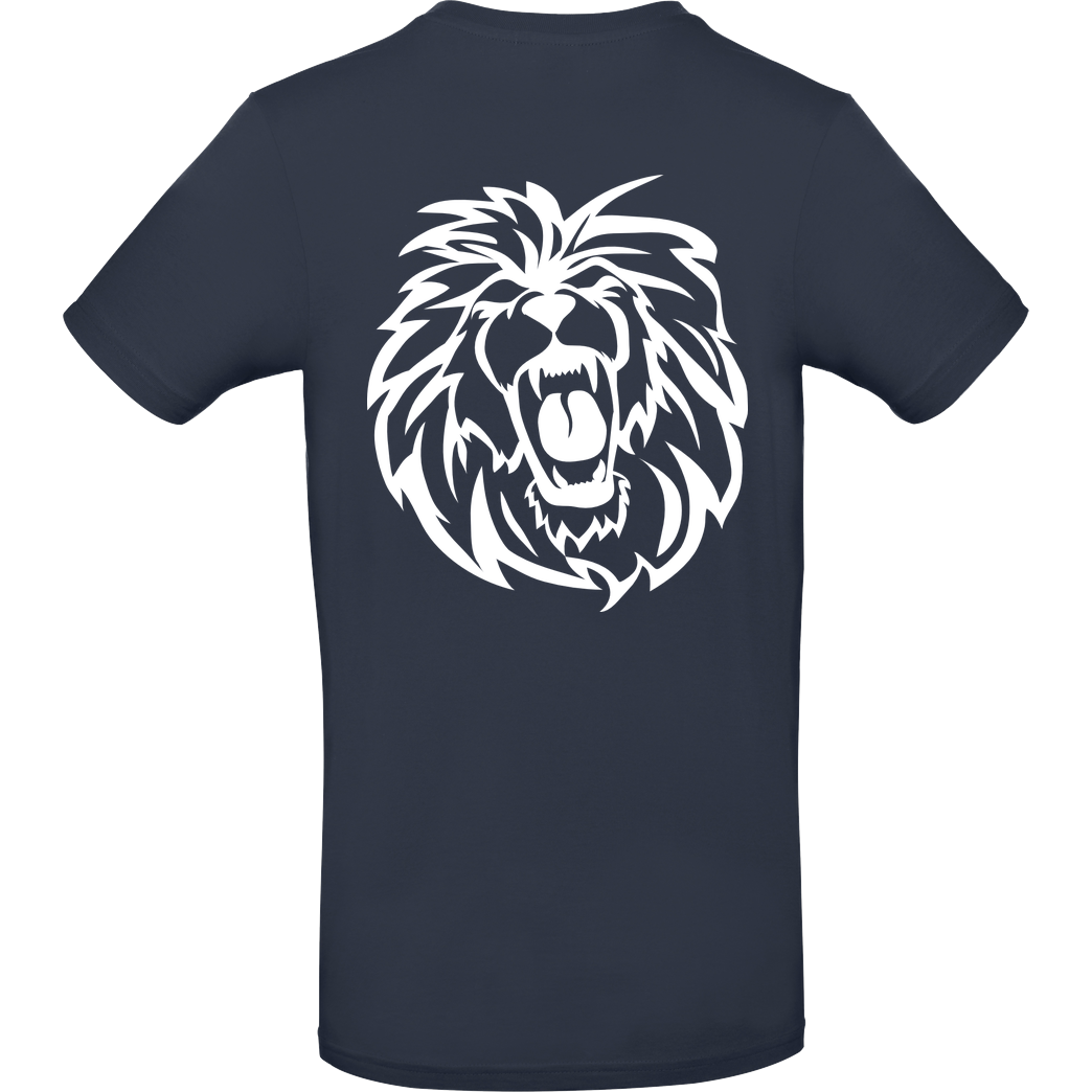 Lionhearts Lionhearts Logo T-Shirt B&C EXACT 190 - Navy