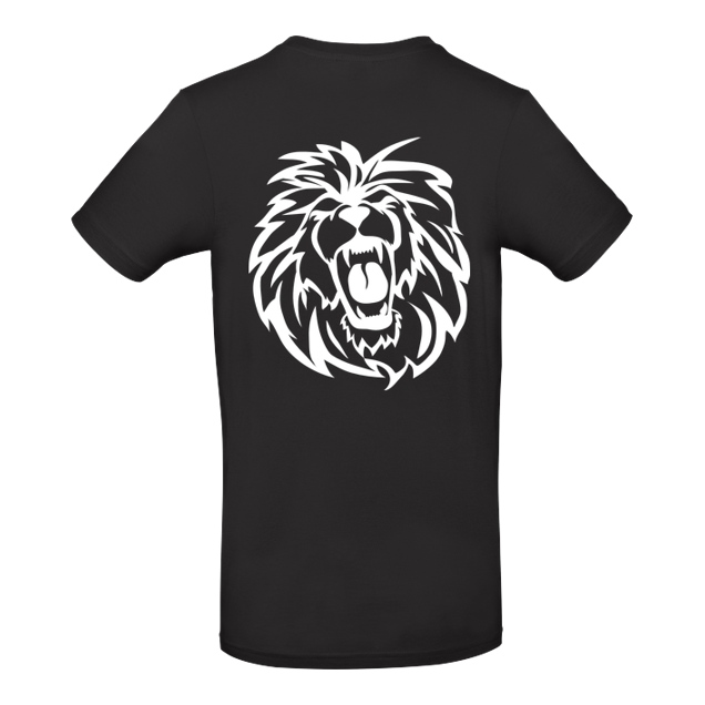 Lionhearts - Lionhearts Logo - T-Shirt - B&C EXACT 190 - Schwarz