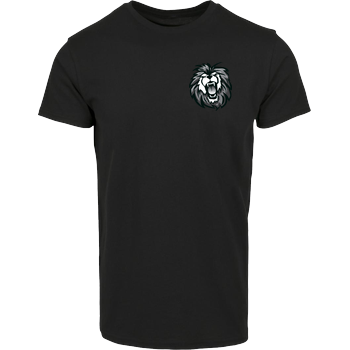 Lionhearts Logo Hausmarke T-Shirt  - Schwarz
