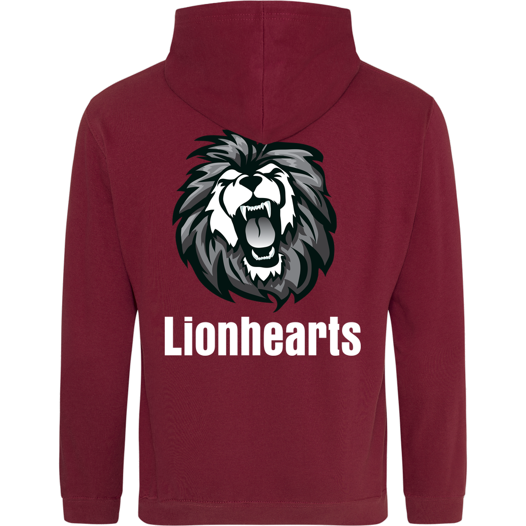 Lionhearts Lionhearts Logo Sweatshirt JH Hoodie - Bordeaux