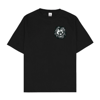 Lionhearts Logo Oversize T-Shirt - Schwarz