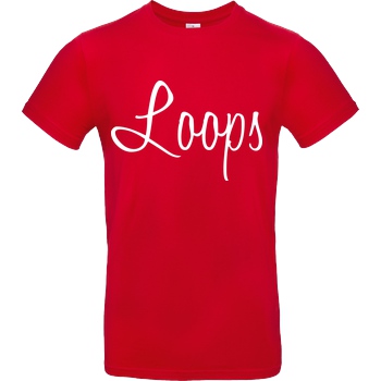 Sonny Loops Loops - Signature T-Shirt B&C EXACT 190 - Rot