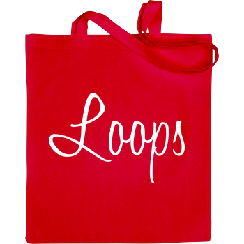 Loops - Signature Stoffbeutel rot