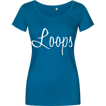 Loops - Signature Damenshirt petrol
