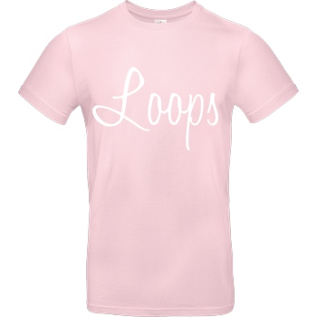 Sonny Loops Loops - Signature T-Shirt B&C EXACT 190 - Rosa