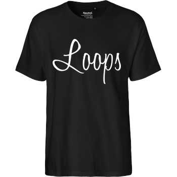 Sonny Loops Loops - Signature T-Shirt Fairtrade T-Shirt - schwarz