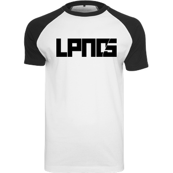 LPN05 LPN05 - LPN05 T-Shirt Raglan-Shirt weiß