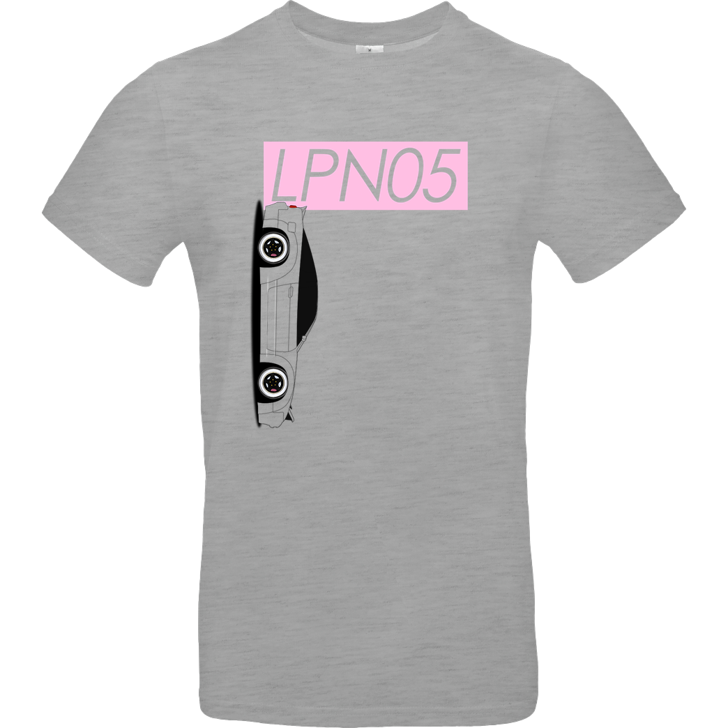 LPN05 LPN05 - Rocket Bunny T-Shirt B&C EXACT 190 - heather grey